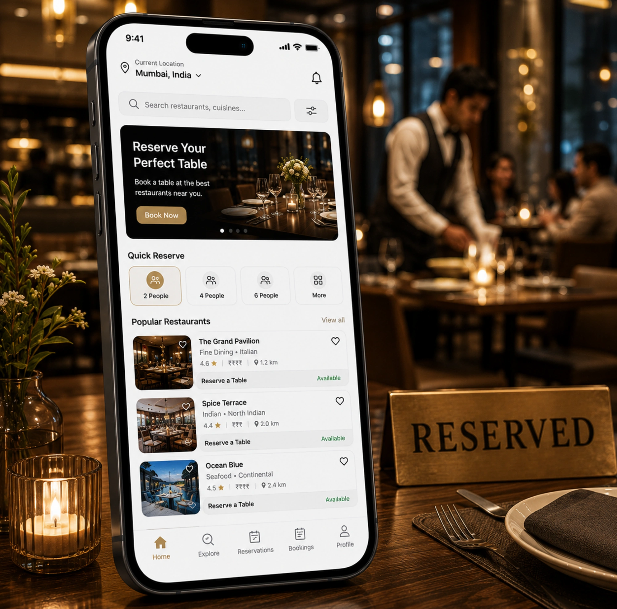 Table Reservation Apps